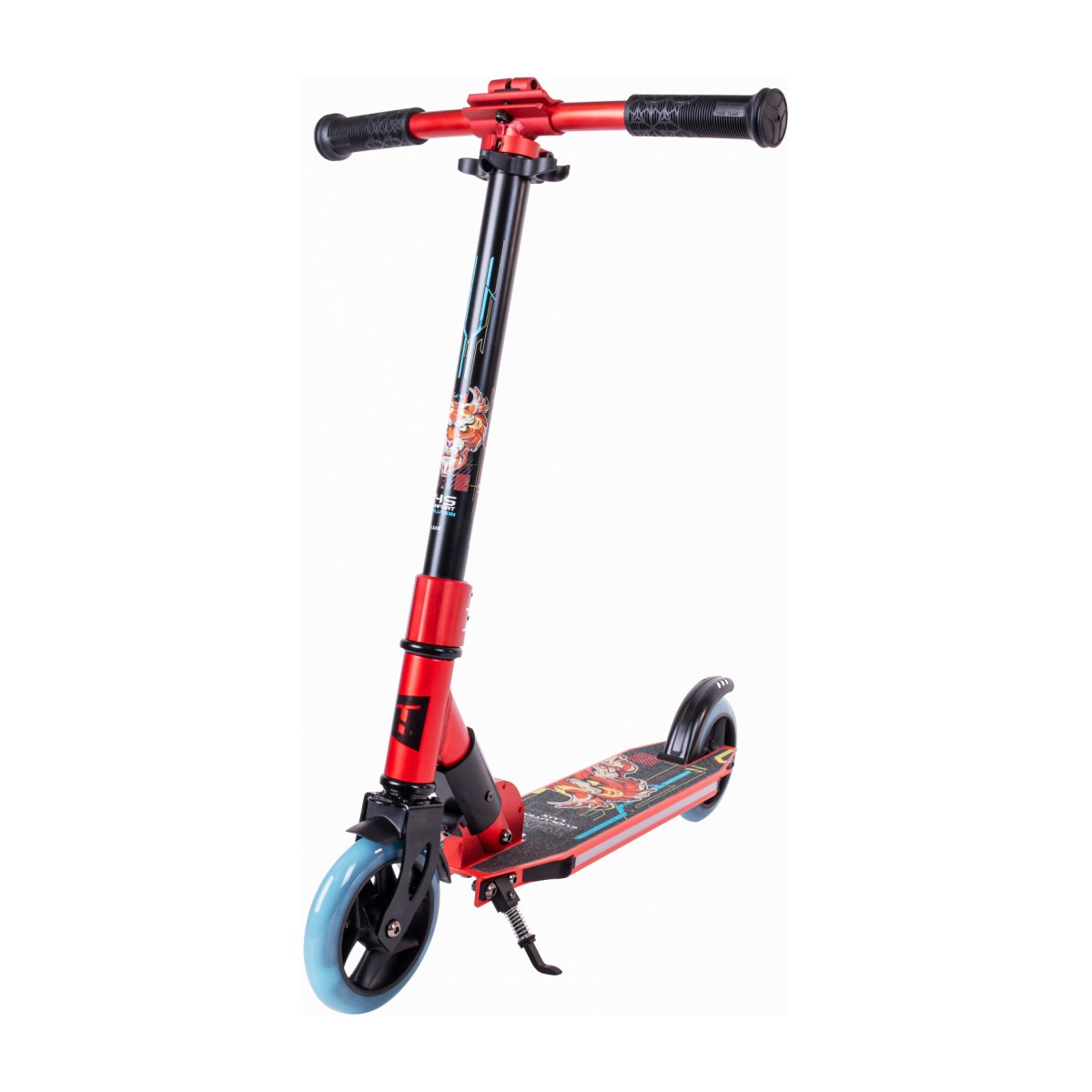Самокат TechTeam Comfort 145 Evolution Lux Красный