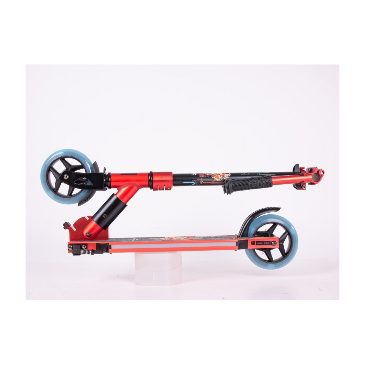 Самокат TechTeam Comfort 145 Evolution Lux Красный