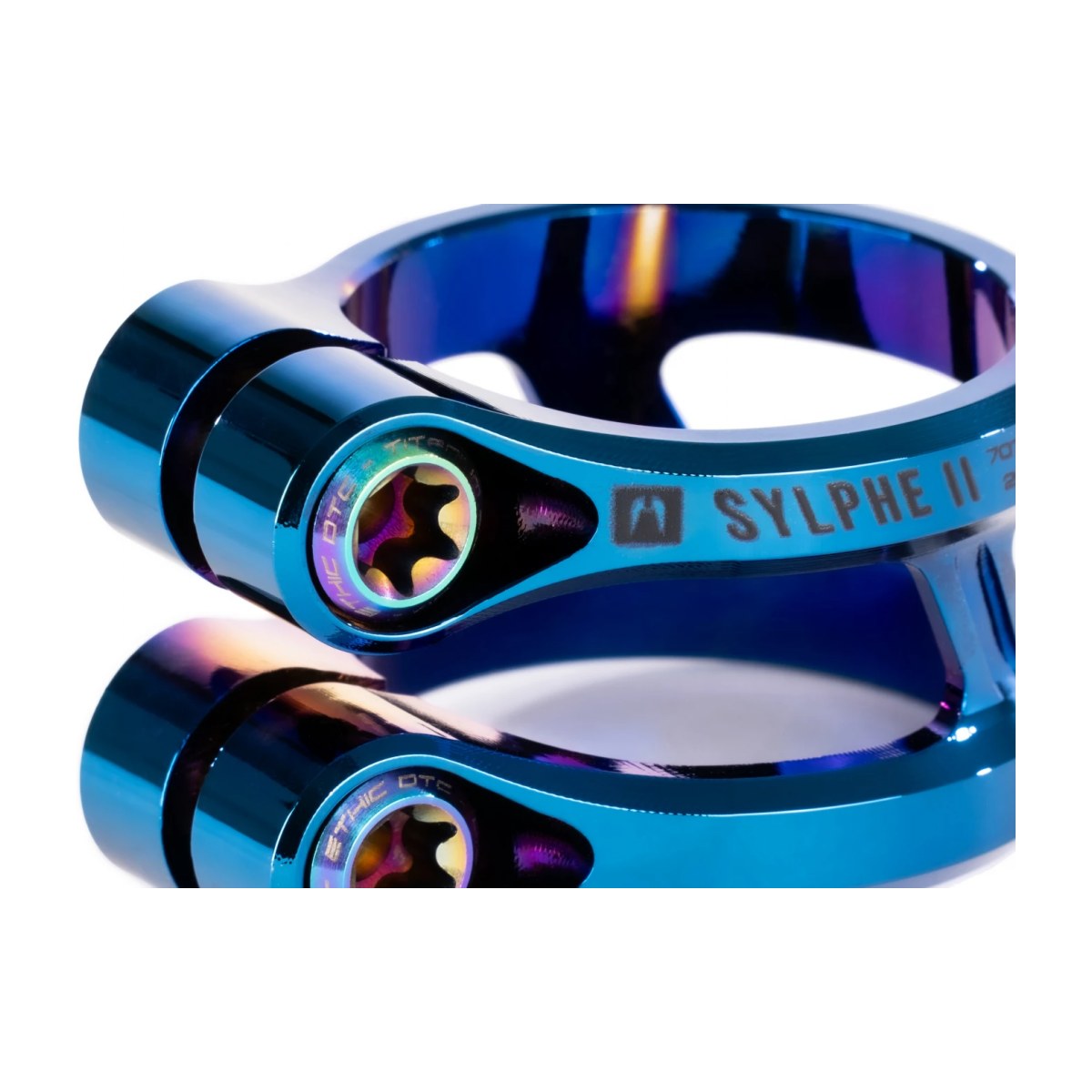 Зажим Ethic Sylphe V2 34,9 chrome blue