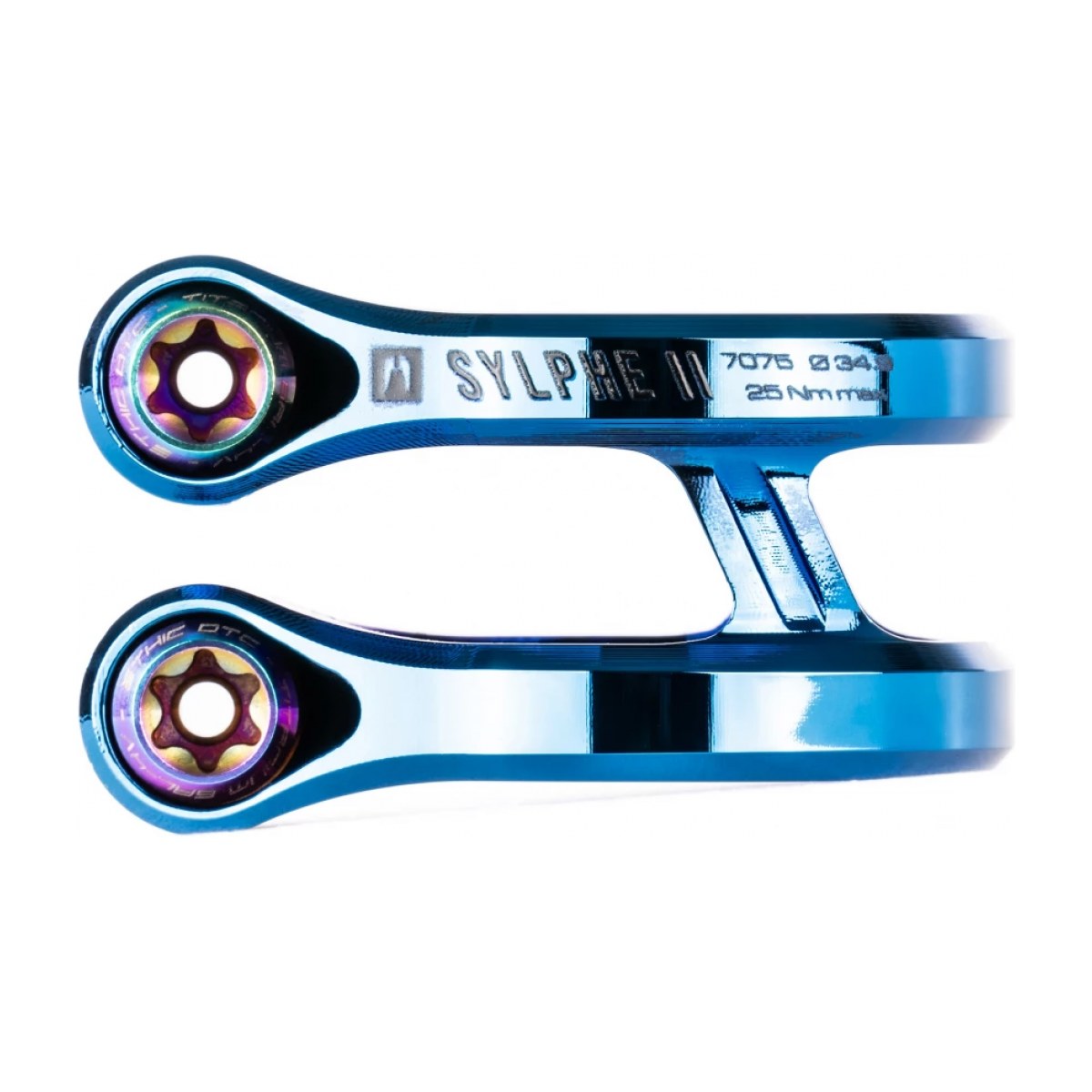 Зажим Ethic Sylphe V2 34,9 chrome blue